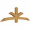 Ekena Millwork Davenport Rough Sawn Timber Gable Bracket, Western Red Cedar, 72"W x 24"H x 4"D x 4"F, 8/12 Pitch GBW072X24X0404DAV00RWR - alternate 5